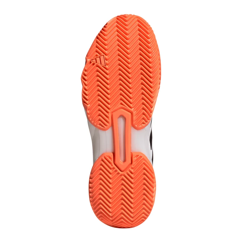 CourtJam Control 3 Sandplatzschuh Herren - weiß, orange