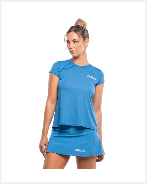 Siux T-shirt Eman Blauw Dames