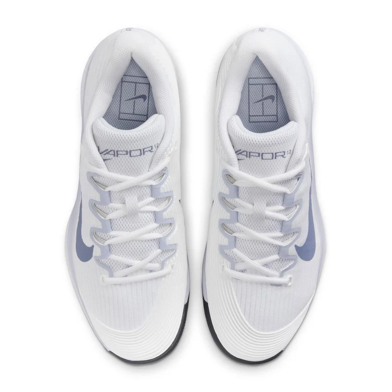 Vapor 12 Allcourtschuh Damen - weiß, blaugrau