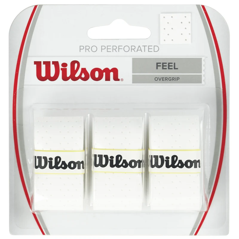 Pro Overgrip Perforated 3er Pack-Weiß