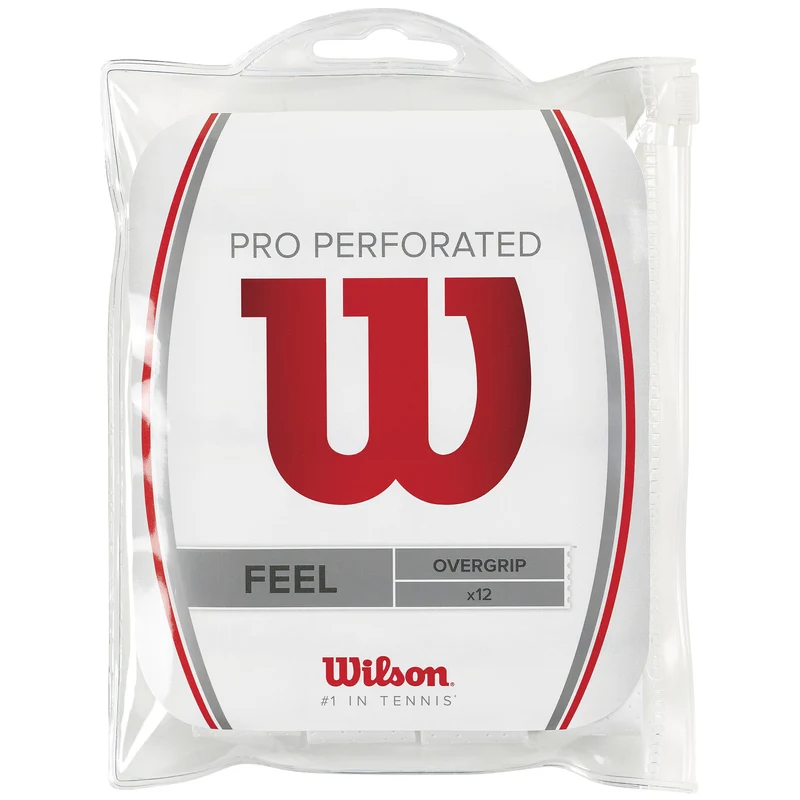 Pro Overgrip Perforated 12er Pack-Weiß