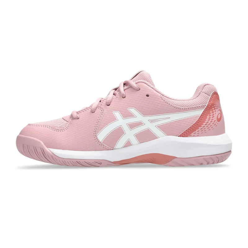 Gel-Dedicate 8 GS Allcourtschuh Kinder - rosa, weiß