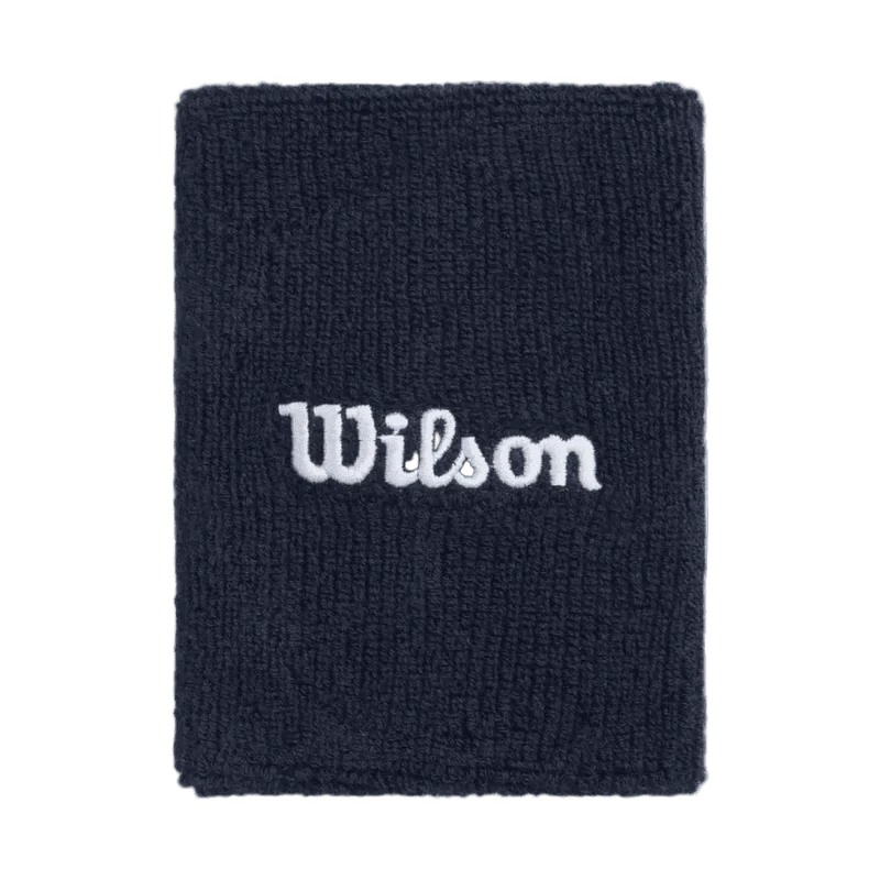 Wilson Wide Terry Schweißband Blau