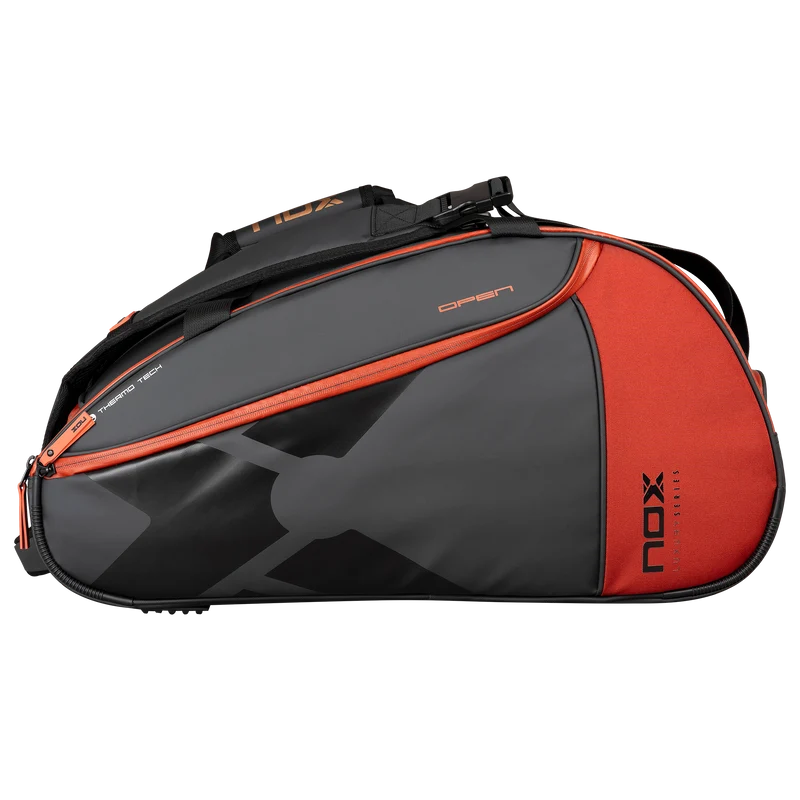 Nox Luxury Open Series Schwarz/Rot Rucksack