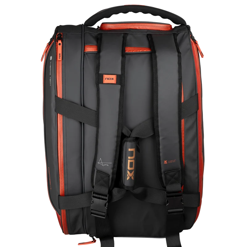 Nox Luxury Open Series Schwarz/Rot Rucksack