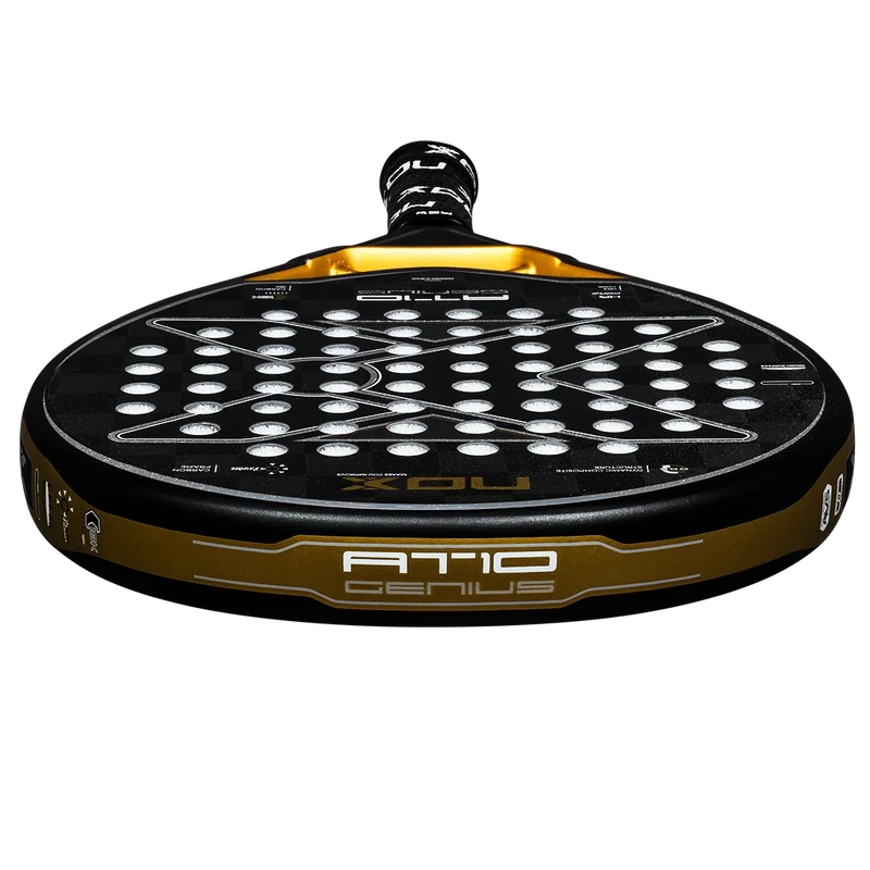 Pack dúo Nox AT10 Genius 18k Negro/Oro (Exclusivas PadelPROShop)