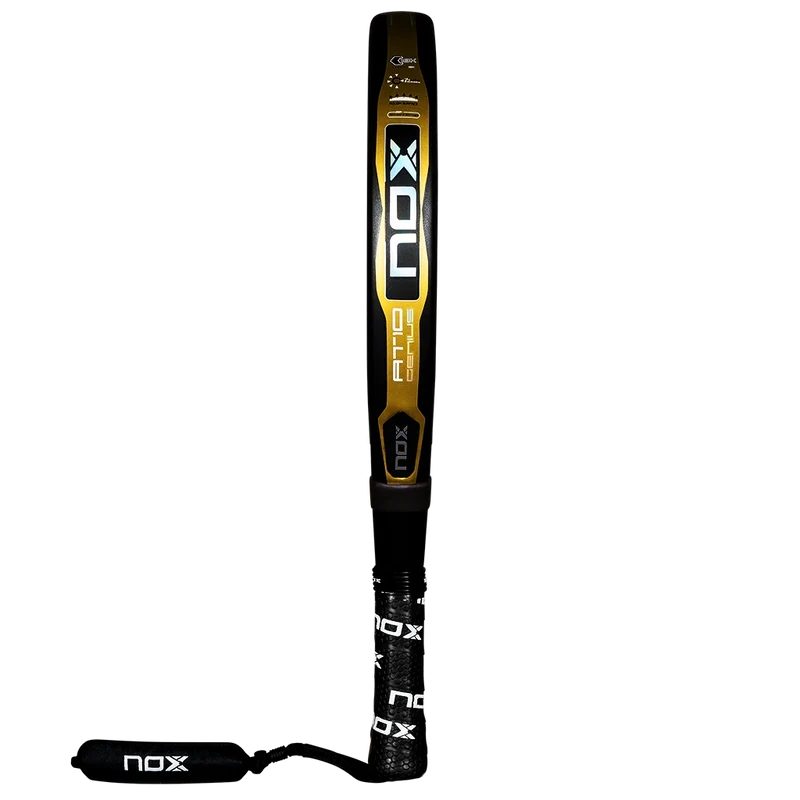 Pack dúo Nox AT10 Genius 18k Negro/Oro (Exclusivas PadelPROShop)