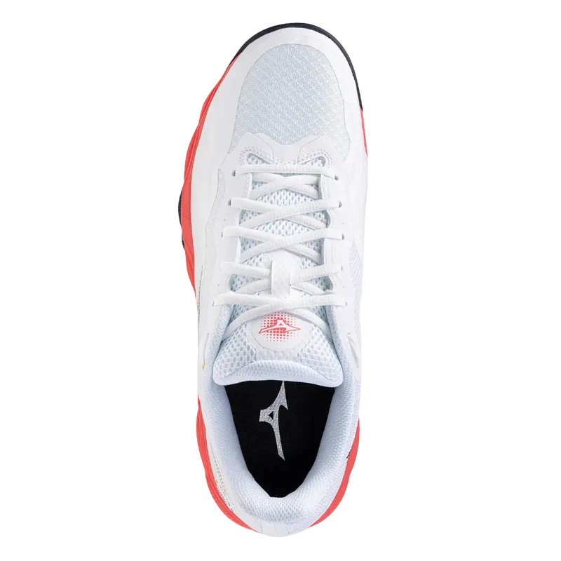 Zapatillas Mizuno Wave Enforce Court 2 CC Blanco/Naranja 2026