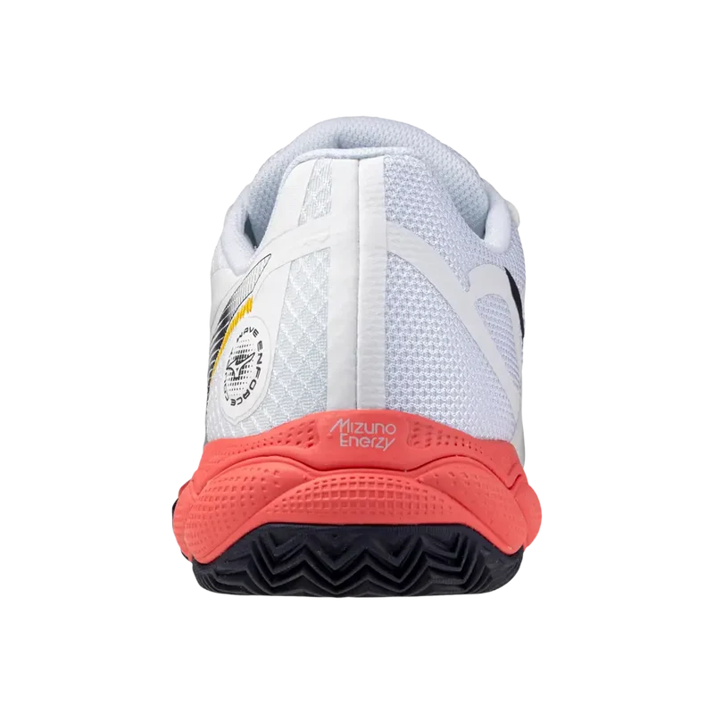 Zapatillas Mizuno Wave Enforce Court 2 CC Blanco/Naranja 2026