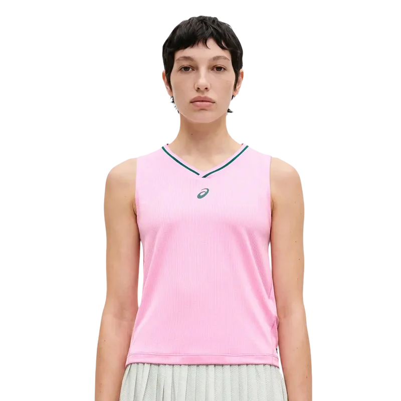 Camiseta Asics Court Sleeveless Bubblegum Woman 2026