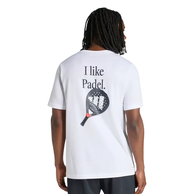 Camiseta Adidas Estampada Category Blanca 2026