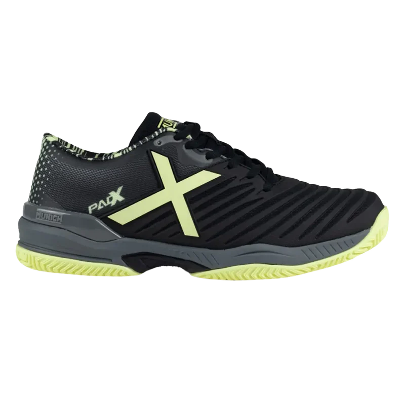 Zapatillas Munich Padx 65 Padel Negro Amarillo