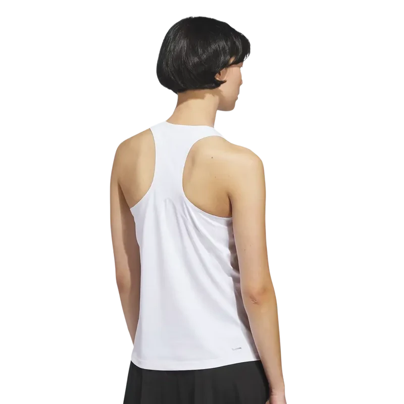 Camiseta Adidas Club Tirante Blanco Mujer 2026