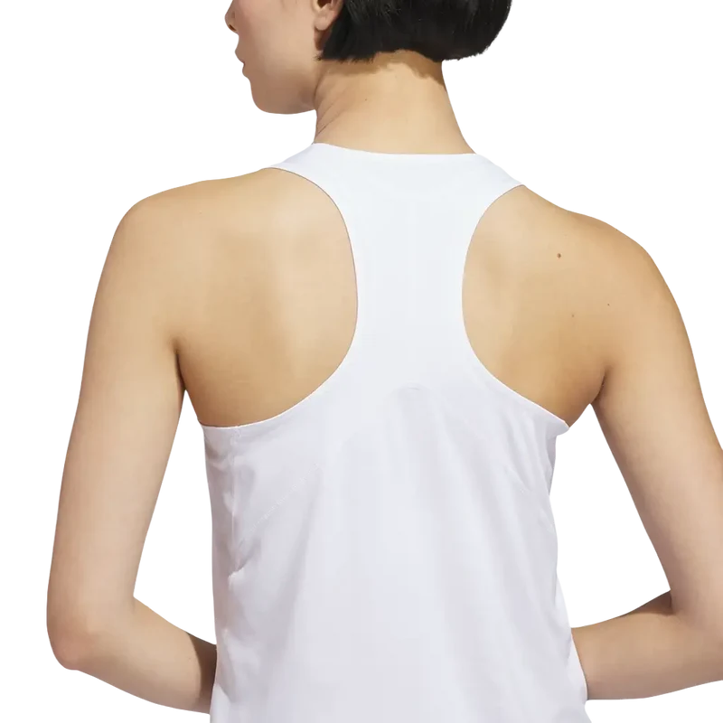 Camiseta Adidas Club Tirante Blanco Mujer 2026