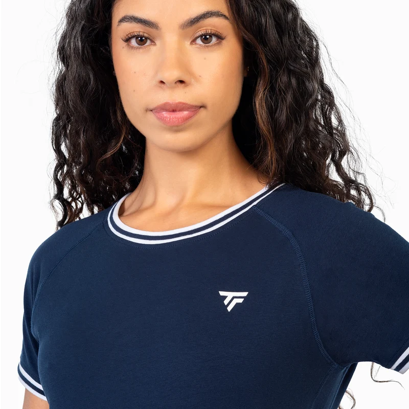 T-Shirt STRETCH TEE Marine Femme