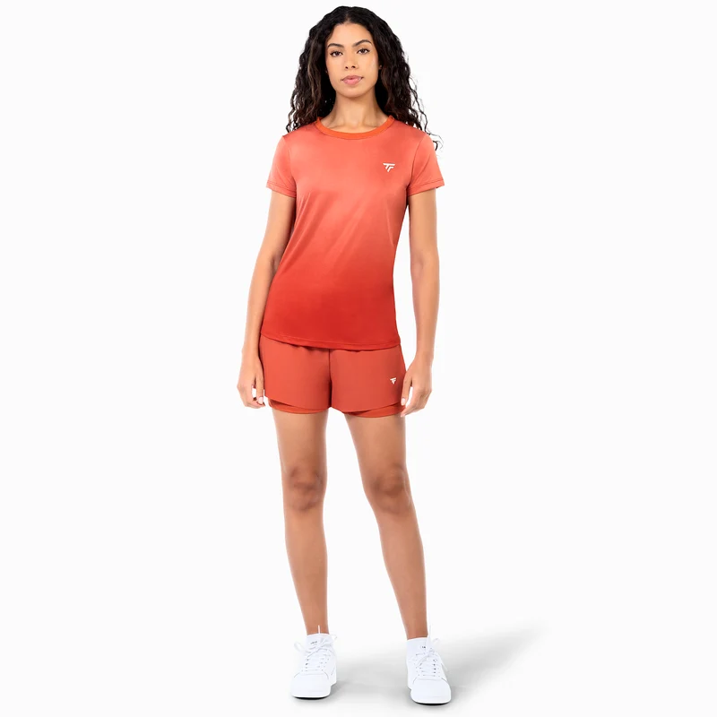 T-Shirt X-LOOP TEE Terracotta Femme