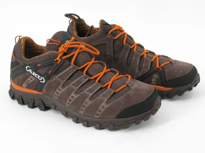 AKU Alterra Lite gore-tex brown/orange Herren Schuhe Gr. Uk 8/42.0EU Wanderschuhe Trekkingschuhe