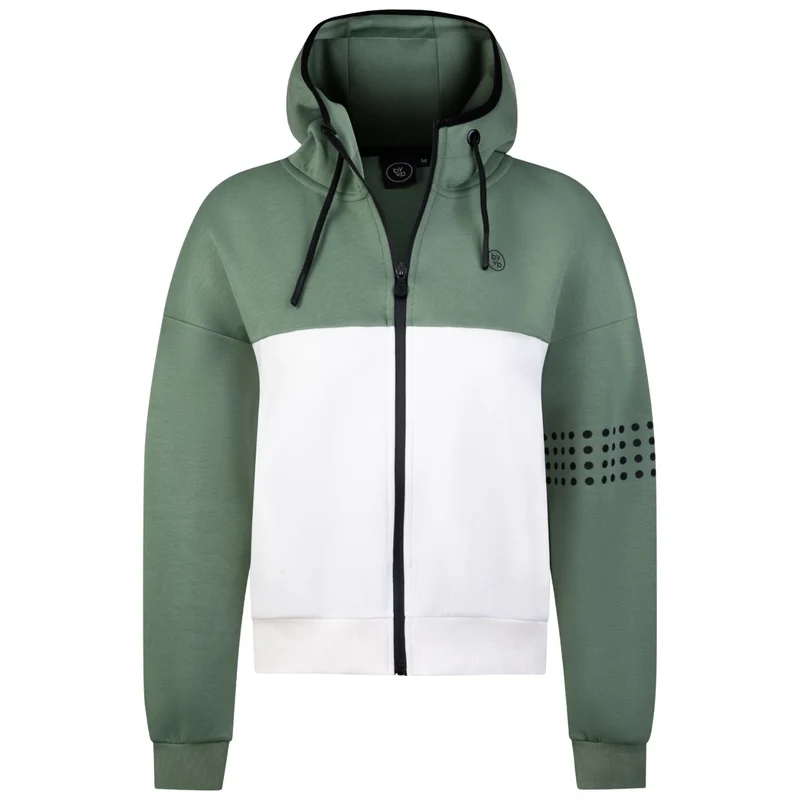 By VP Zip Jacket Women Green/White