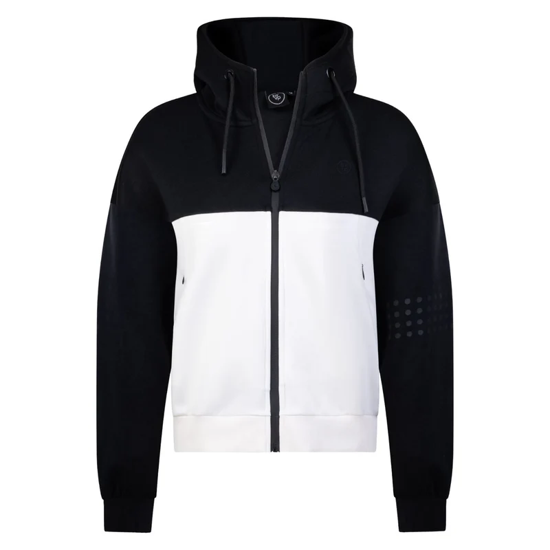 By VP Zip Jacket Women Black/White