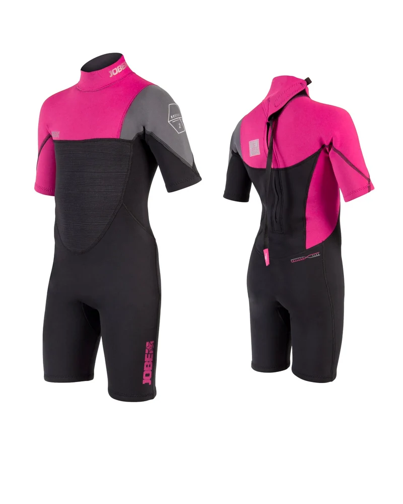 Jobe Boston SH 2mm Neoprenanzug Kind pink Kite Wellenreiten NEU Surfen Child J17