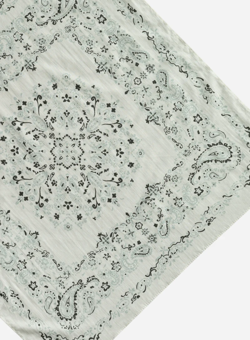 Cream Outdoor Scarf
