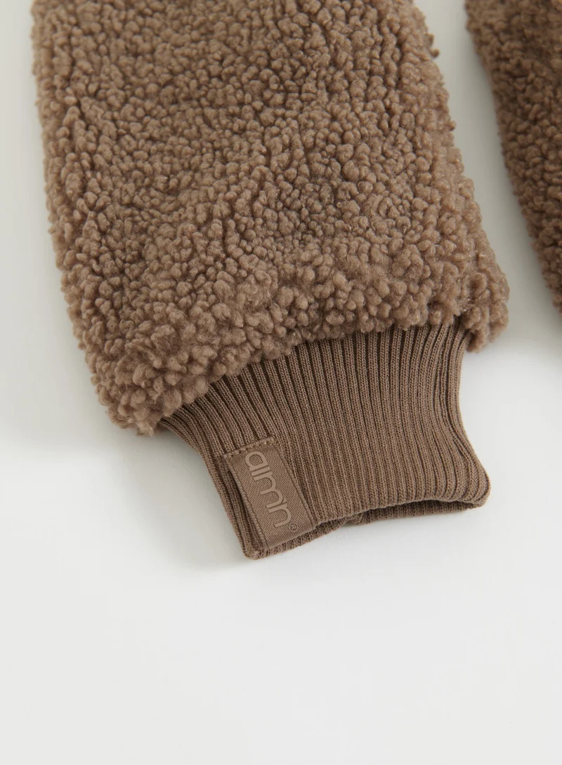 Hazelnut Pile Mittens