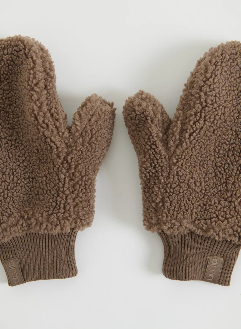 Hazelnut Pile Mittens