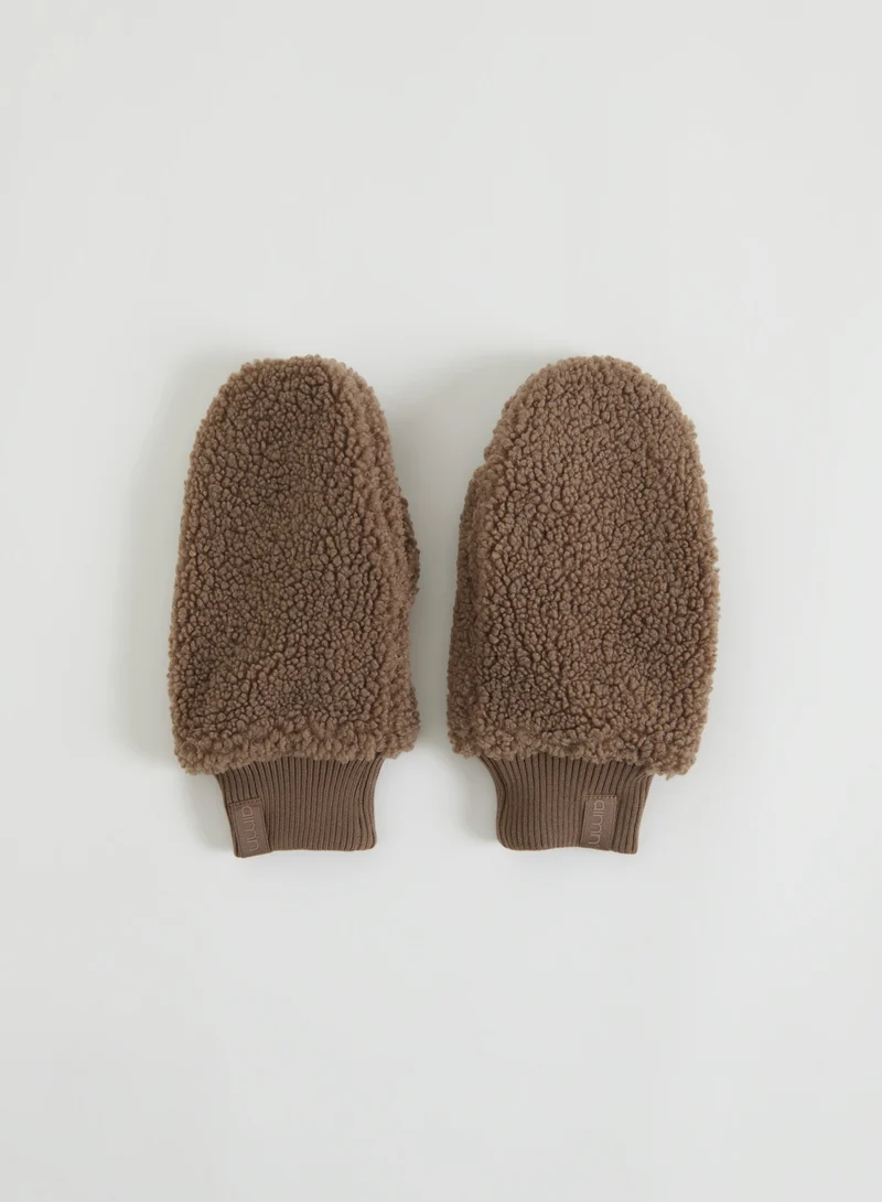Hazelnut Pile Mittens