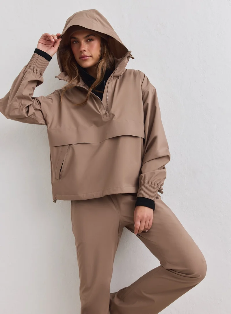 Hazelnut Waterproof Stretch Anorak