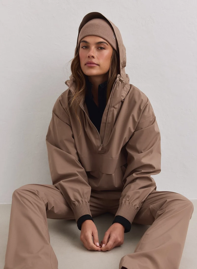Hazelnut Waterproof Stretch Anorak