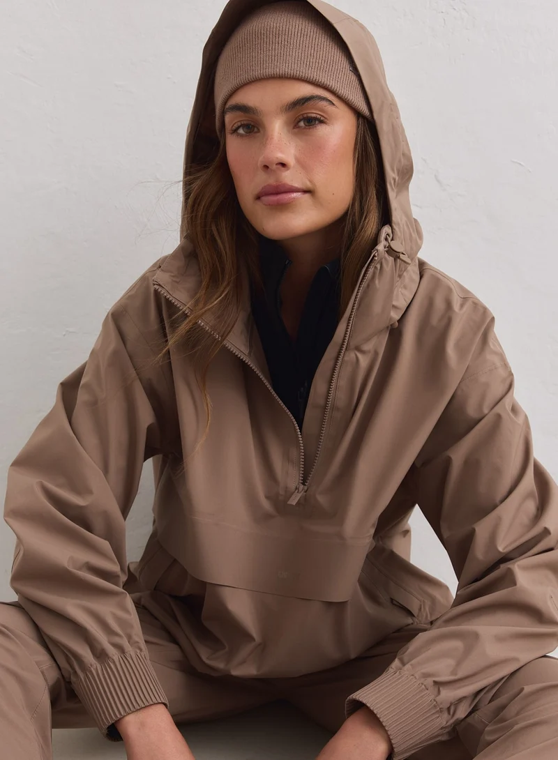 Hazelnut Waterproof Stretch Anorak