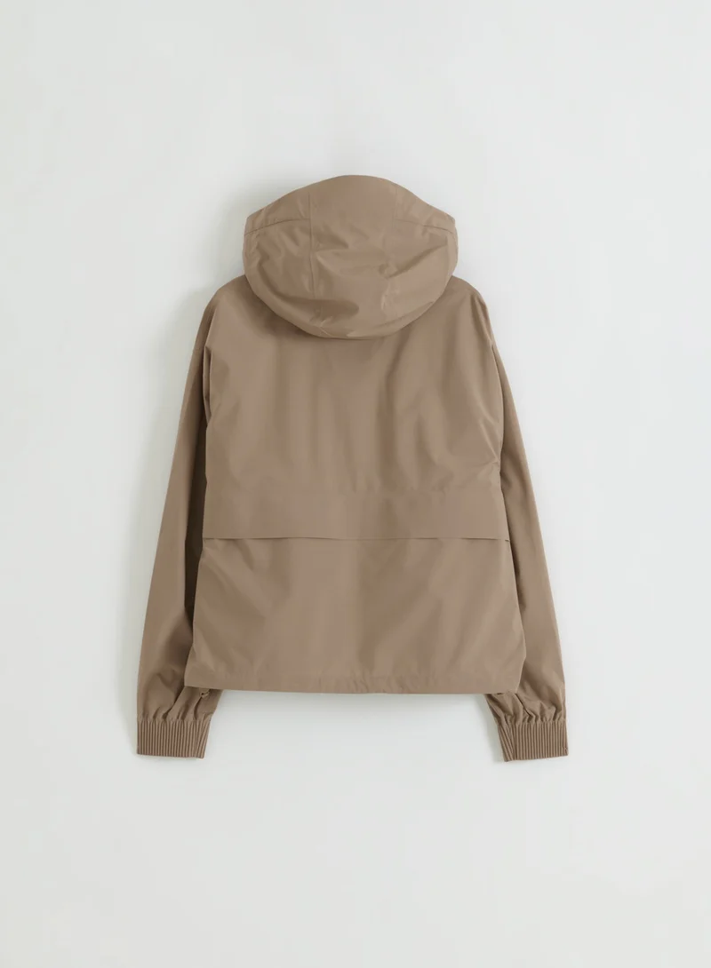 Hazelnut Waterproof Stretch Anorak