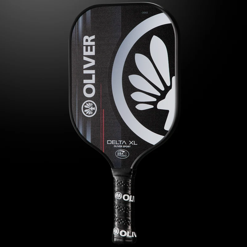 PICKLEBALL SCHLÄGER - DELTA XL Schwarz/Weiss