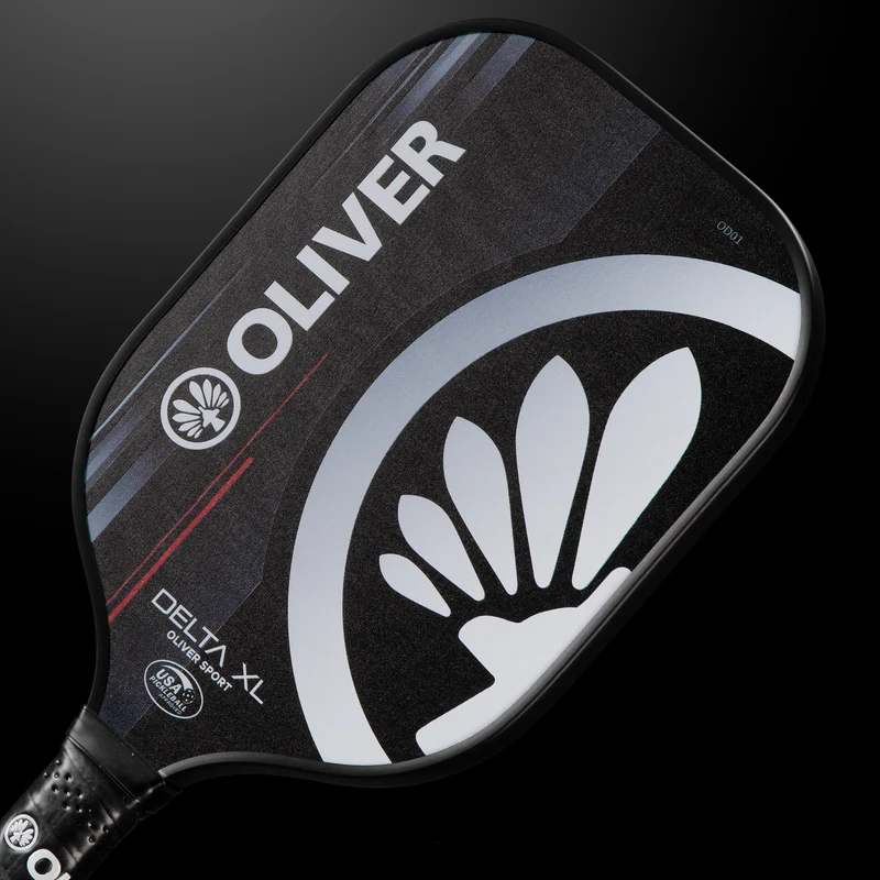 PICKLEBALL SCHLÄGER - DELTA XL Schwarz/Weiss