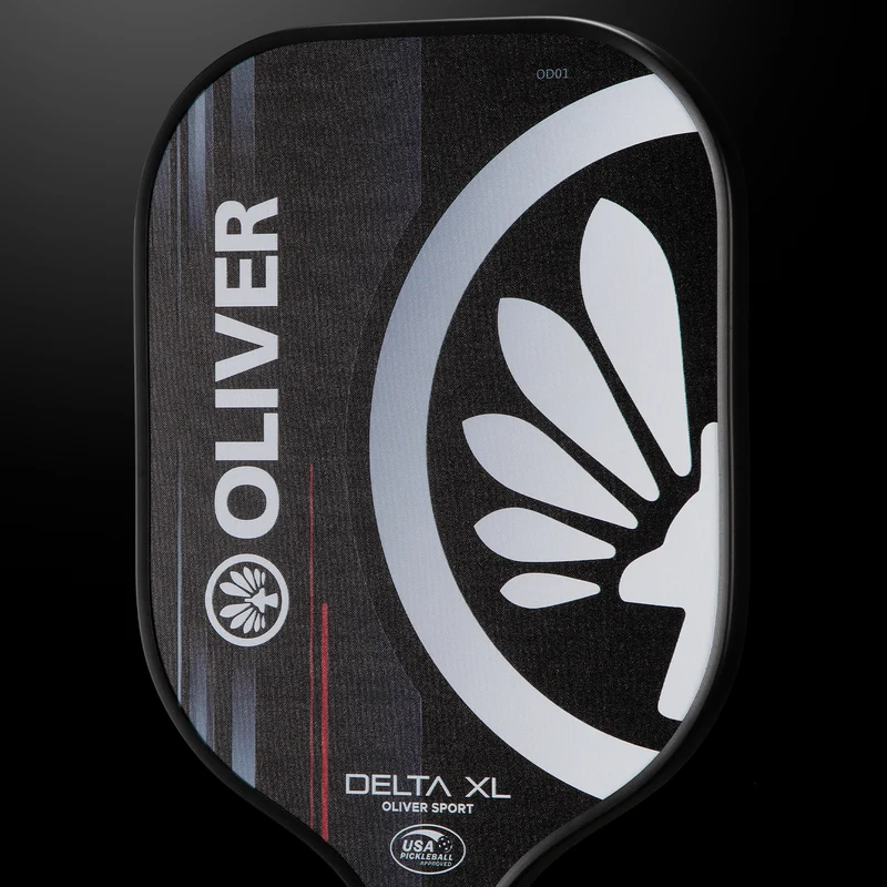 PICKLEBALL SCHLÄGER - DELTA XL Schwarz/Weiss