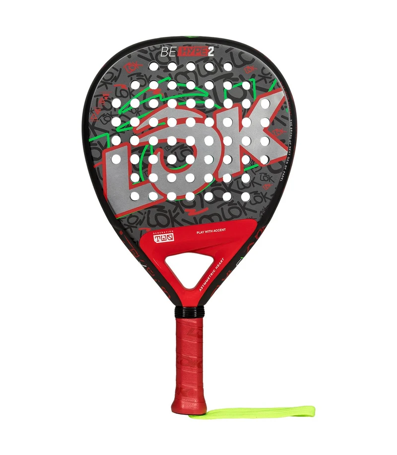 Lok Be Hype Gen 2 Red Padel Racket