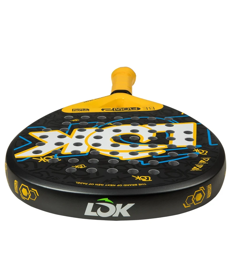 Lok Be Flow Gen 2 Yellow Padel Racket