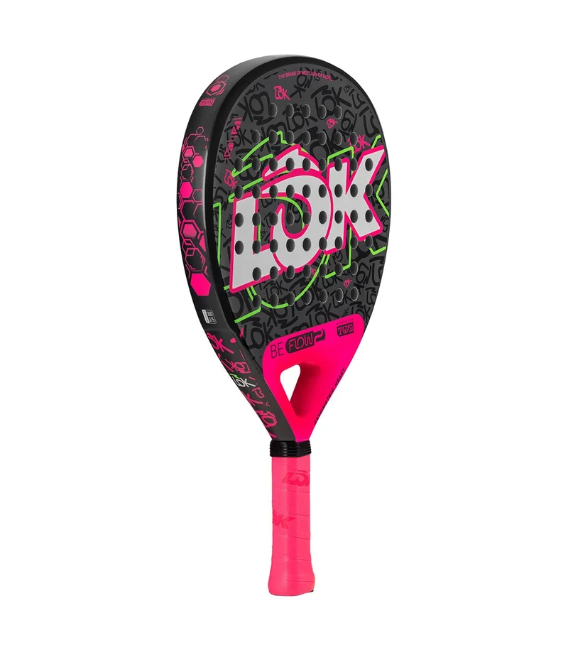 Lok Be Flow Gen 2 Pink Padel Racket