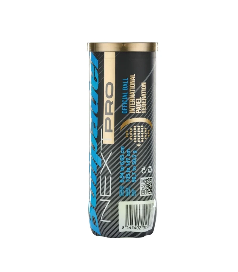 Bullpadel Fip Next Pro Padel Balls (x3)