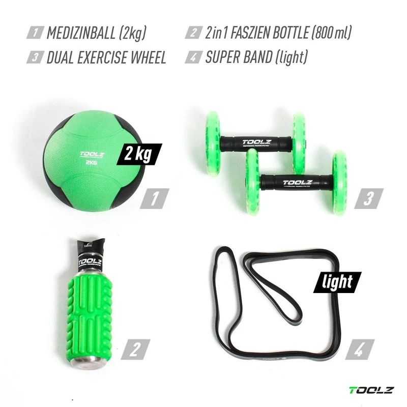 Kraft Trainingsset für Zuhause – Leicht