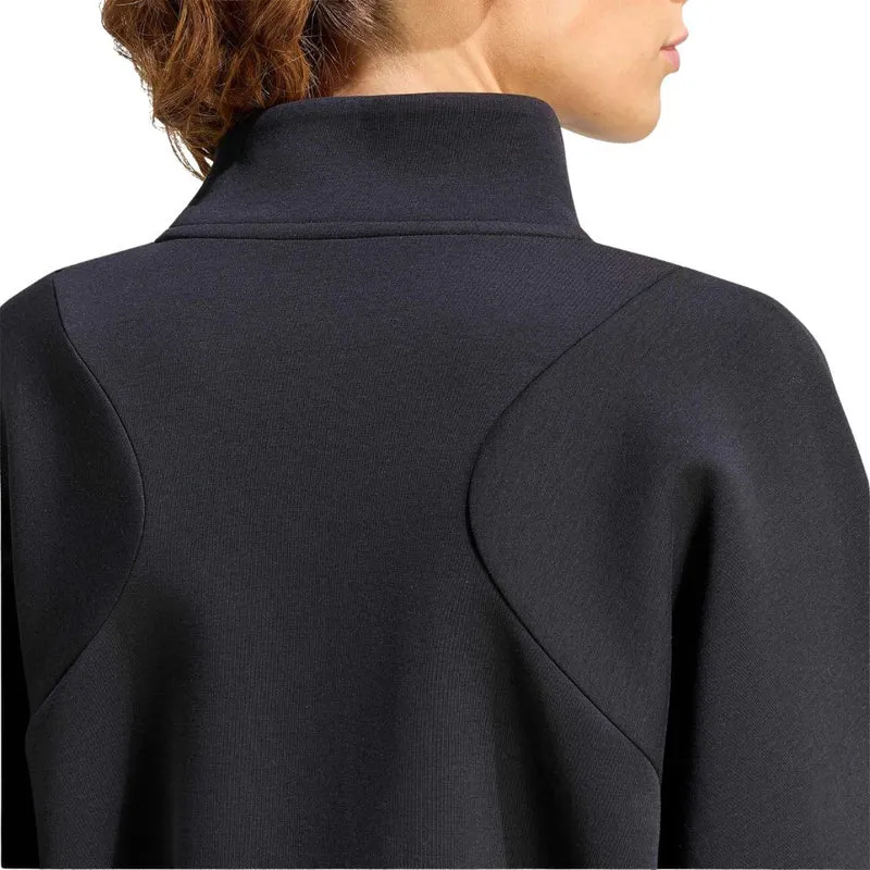 Adidas Cover Up Half-Zip Sweatshirt Dames Zwart