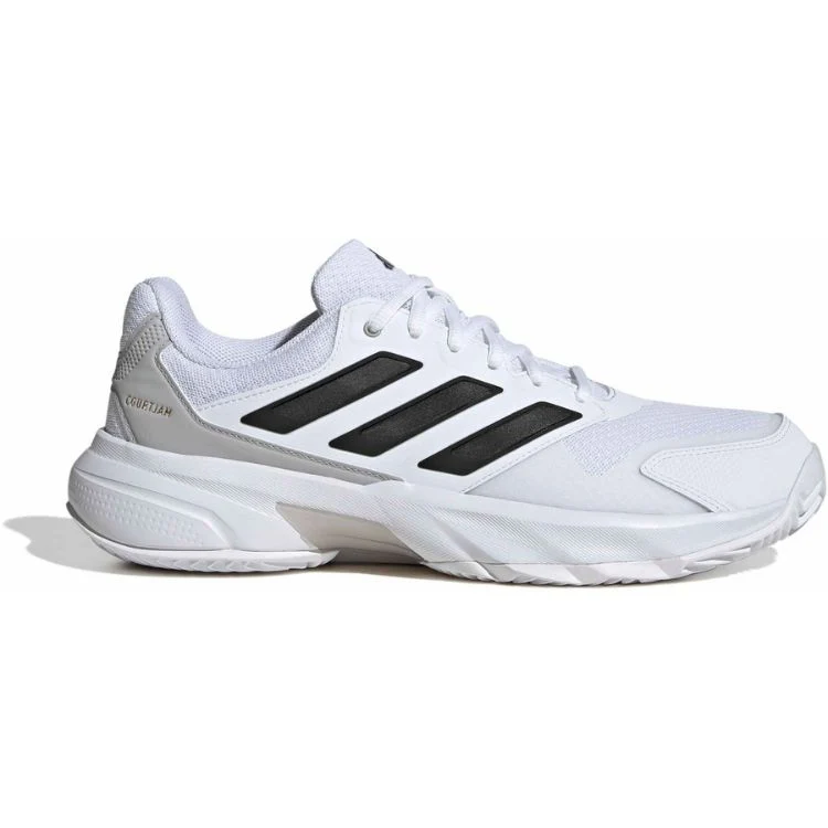 Adidas Tennisschoen Padelschoen Courtjam Control 3 Clay Heren Wit Zwart