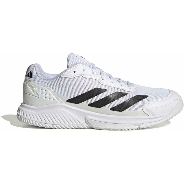 Adidas Padelschoen Courtquick Padel Heren Wit Zwart