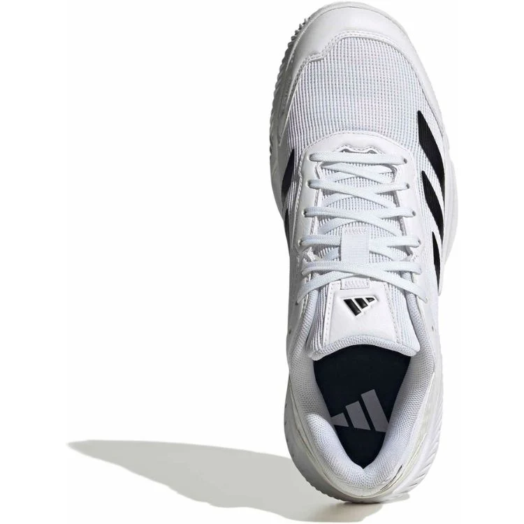 Adidas Padelschoen Courtquick Padel Heren Wit Zwart