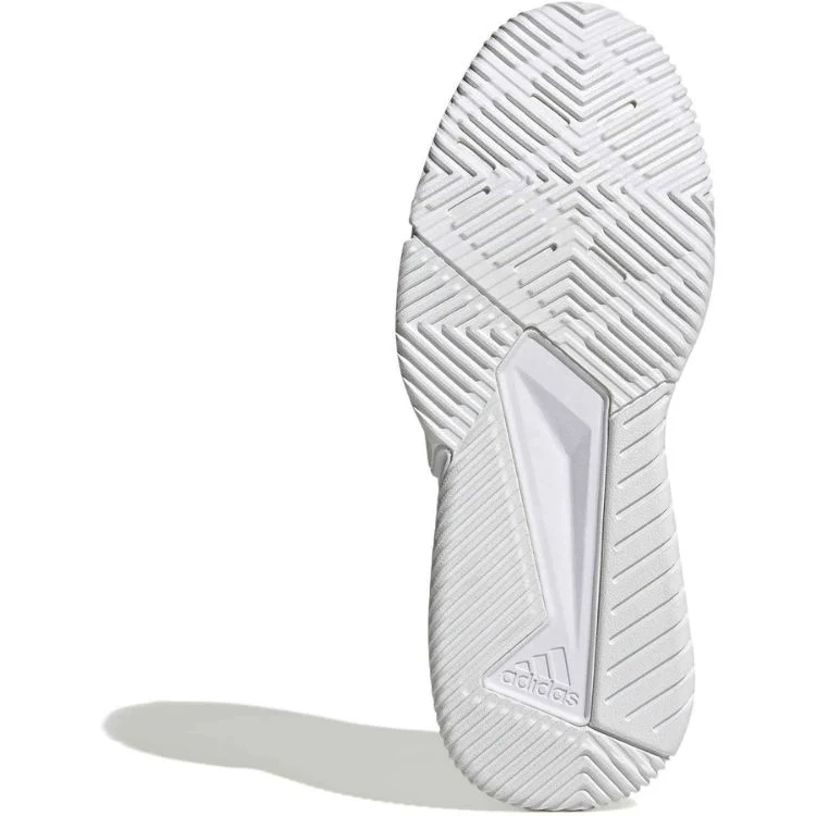 Adidas Padelschoen Courtquick Padel Heren Wit Zwart