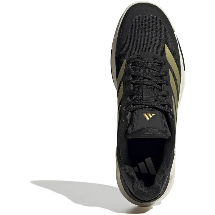 Adidas Padelschoen Crazyquick LS Padel Heren Zwart Goud