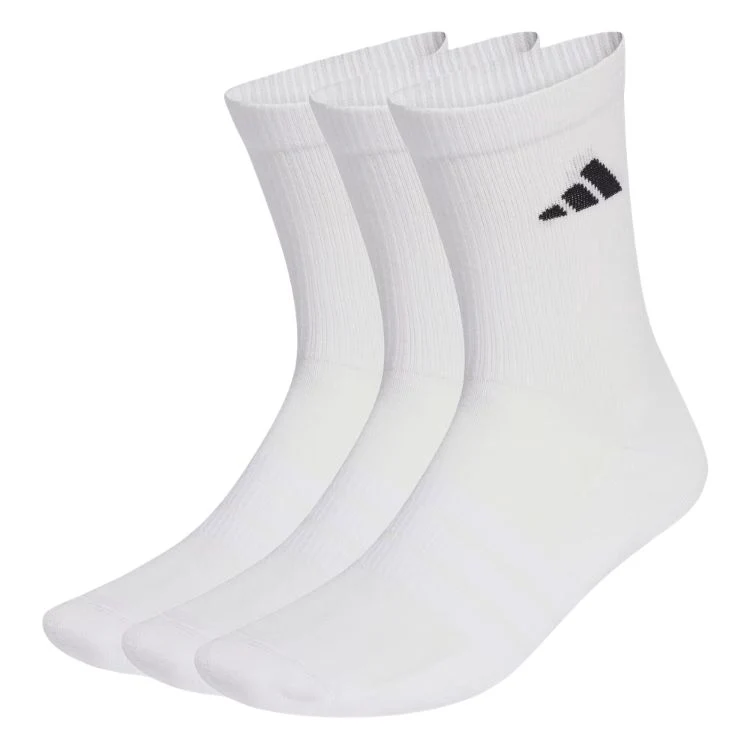 Adidas Essential Crew Sportsokken Wit 3 Paar