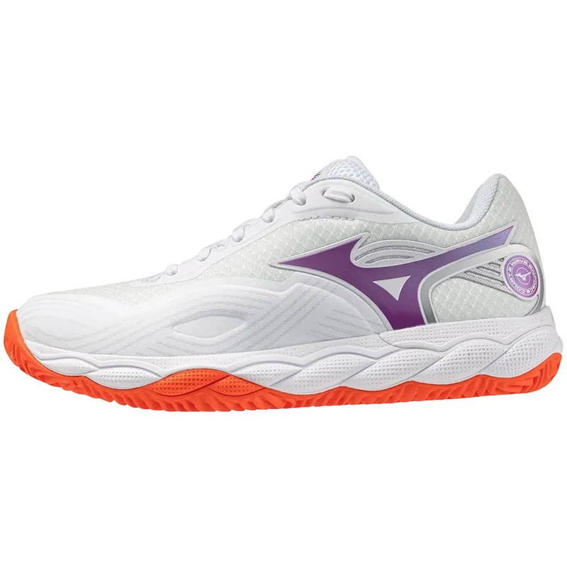 Mizuno Tennisschoen Padelschoen Wave Enforce Court 2 CC Dames Wit