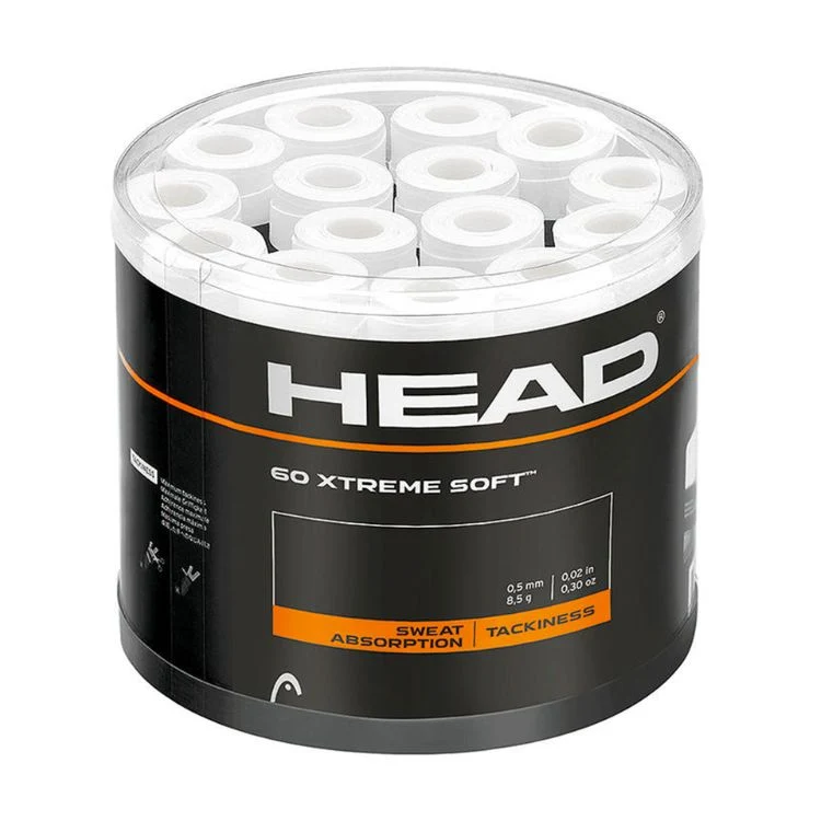 HEAD Overgrip Xtreme Soft Box 60 Stuks Wit