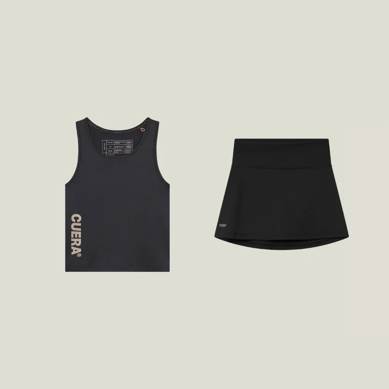 Oncourt Slim Tank Top & Oncourt Cuera Skirt 2-in-1